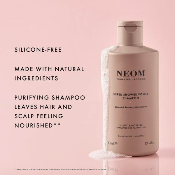Neom Wellbeing London Scent To Boost Your Energy - Super Shower Power Shampoo 300ml — изображение 3