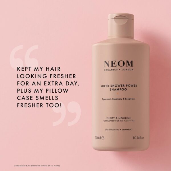 Neom Wellbeing London Scent To Boost Your Energy - Super Shower Power Shampoo 300ml — изображение 5