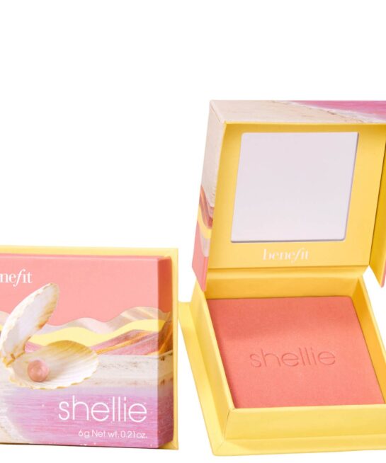 benefit WANDERful World Blush Shellie Warm Seashell-Pink Powder Blush 6g