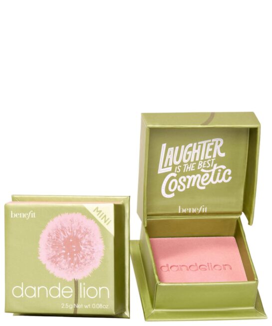 benefit WANDERful World Blush Mini Dandelion Baby-Pink Brightening Blush 2.5g