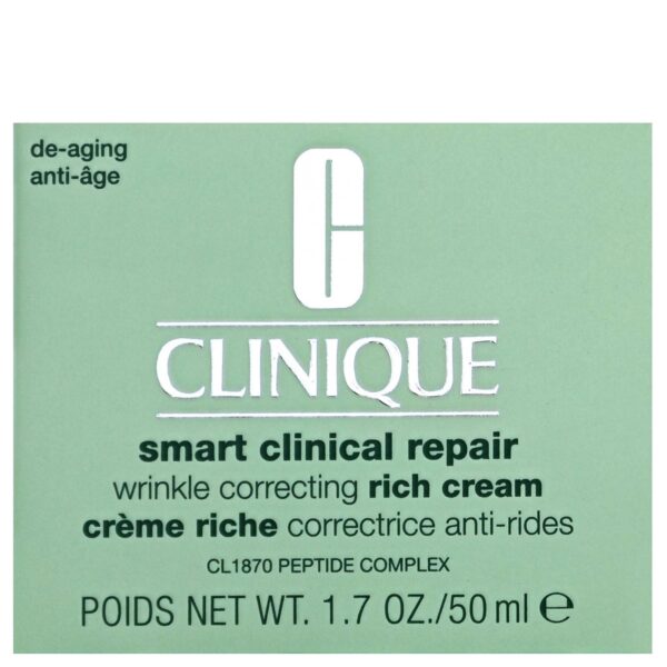 Clinique Moisturisers Smart Clinical Repair Wrinkle Correcting Rich Cream 50ml — изображение 2