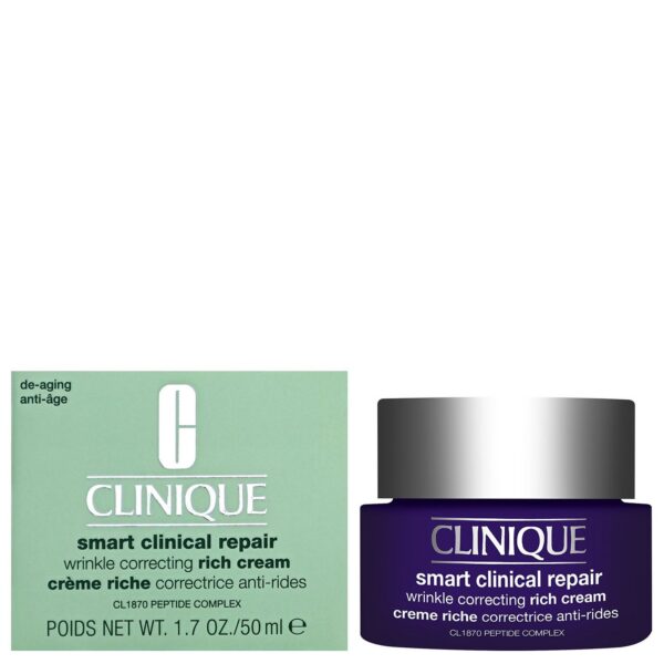 Clinique Moisturisers Smart Clinical Repair Wrinkle Correcting Rich Cream 50ml — изображение 3