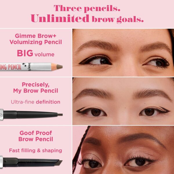 benefit Gimme Brow+ Volumizing Fiber Eyebrow Pencil Mini 0.6g — изображение 6