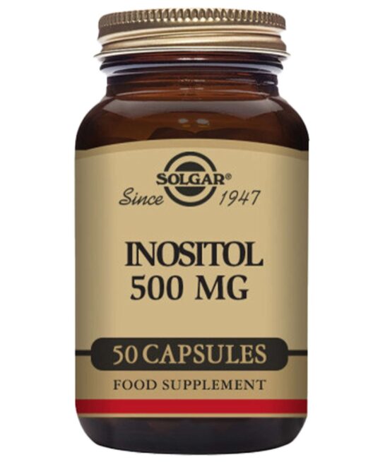 Solgar Antioxidants Inositol 500mg Vegetable Capsules x 50