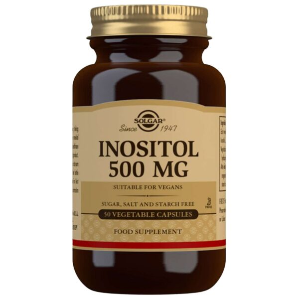 Solgar Antioxidants Inositol 500mg Vegetable Capsules x 50 — изображение 2