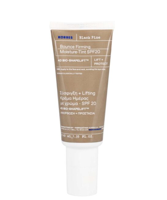 KORRES Black Pine 4D BioShapeLift™ Bounce Firming Tinted Moisturiser SPF20 40ml