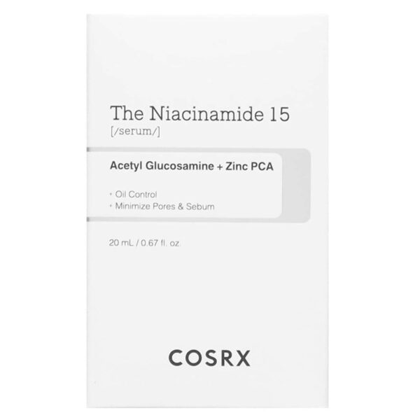 Cosrx Essence / Serum / Ampoule The Niacinamide 15 Serum 20ml — изображение 2