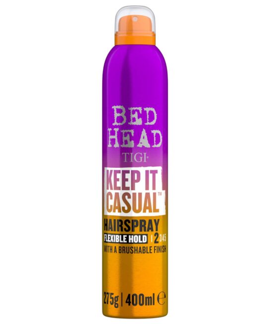 TIGI Bed Head Keep It Casual Flexible Hairspray With Brushable Finish 400ml