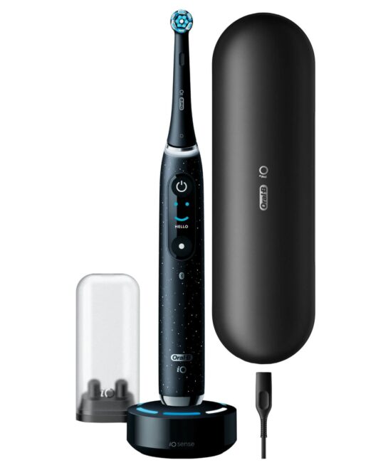 Oral-B iO10 Cosmic Black Electric Toothbrush with Charging Travel Case