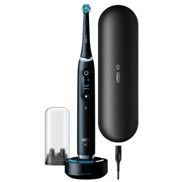 Oral-B iO10 Cosmic Black Electric Toothbrush with Charging Travel Case