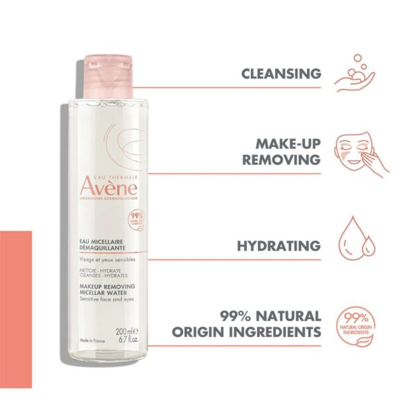 Avène Makeup Removing Micellar Water 200ml — изображение 3