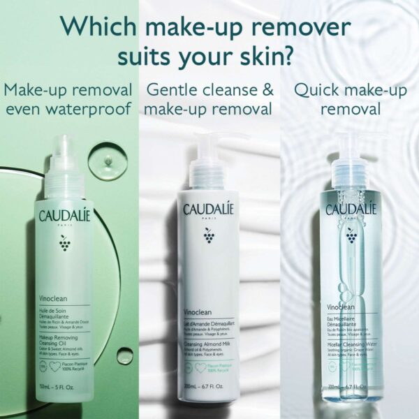 Caudalie Face Vinoclean Makeup Removing Cleansing Oil 75ml — изображение 6