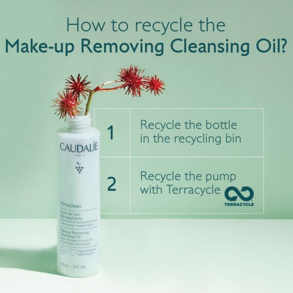 Caudalie Face Vinoclean Makeup Removing Cleansing Oil 75ml — изображение 8