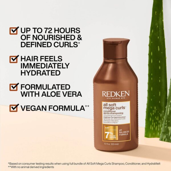 Redken All Soft Mega Curls Conditioner 300ml — изображение 2