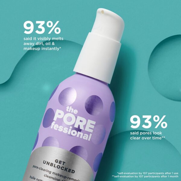 benefit Skincare The POREfessional Get Unblocked Pore-Clearing Makeup-Removing Cleansing Oil 147ml — изображение 4