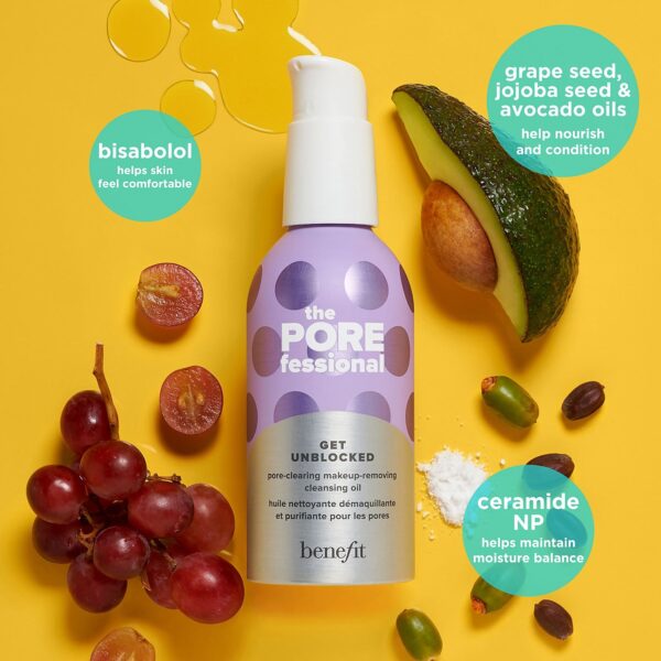 benefit Skincare The POREfessional Get Unblocked Pore-Clearing Makeup-Removing Cleansing Oil 147ml — изображение 5