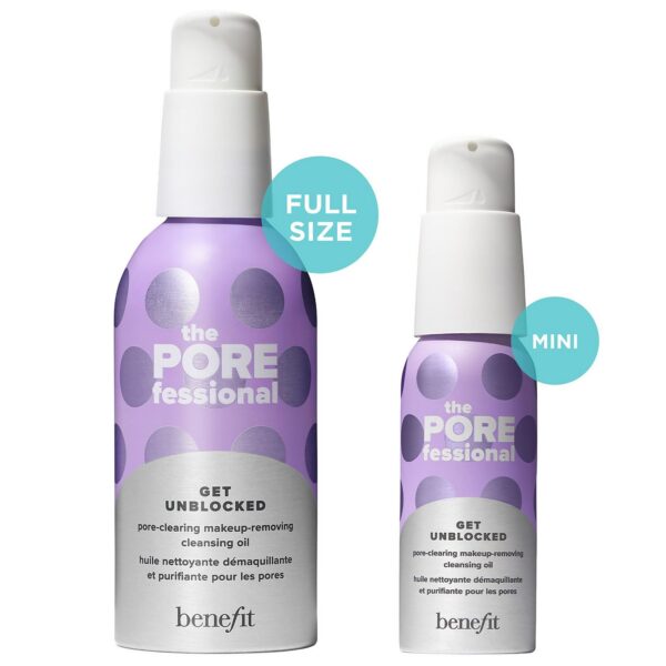 benefit Skincare The POREfessional Get Unblocked Pore-Clearing Makeup-Removing Cleansing Oil Mini 45ml — изображение 5