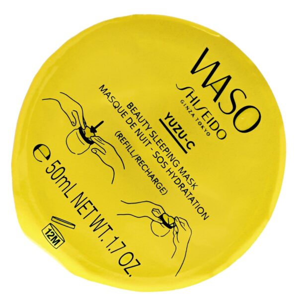 Shiseido Treatments Waso: YUZU-C Beauty Sleeping Mask Refill 50ml — изображение 2