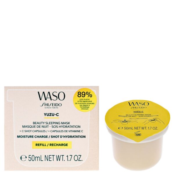 Shiseido Treatments Waso: YUZU-C Beauty Sleeping Mask Refill 50ml — изображение 4