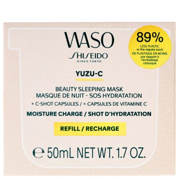 Shiseido Treatments Waso: YUZU-C Beauty Sleeping Mask Refill 50ml — изображение 3