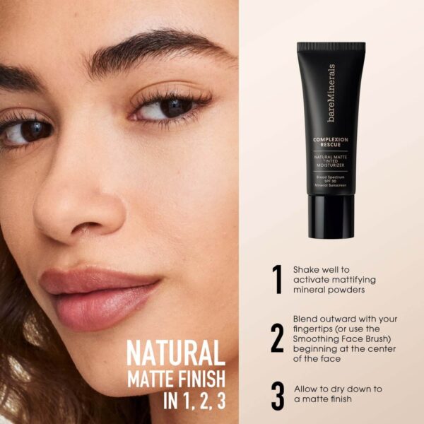bareMinerals Complexion Rescue Natural Matte Tinted Moisturizer Mineral SPF30 35ml — изображение 7