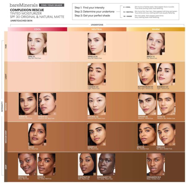 bareMinerals Complexion Rescue Natural Matte Tinted Moisturizer Mineral SPF30 35ml — изображение 8
