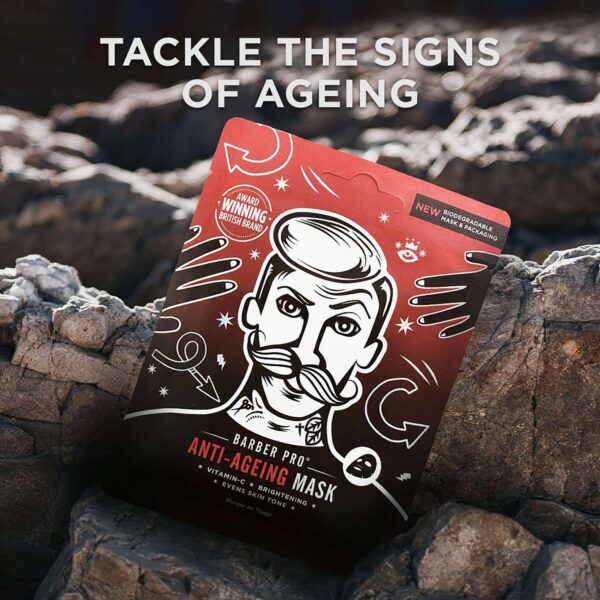 BARBER PRO Anti-Ageing Face Sheet Mask 23ml — изображение 7