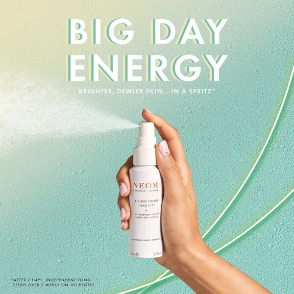 Neom Wellbeing London Scent To Boost Your Energy - Big Day Energy Face Mist 75ml — изображение 2