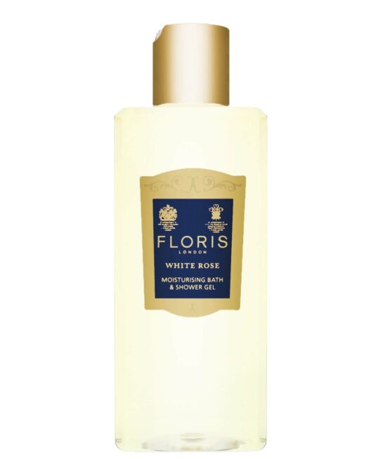 Floris London White Rose Moisturising Bath & Shower Gel 250ml