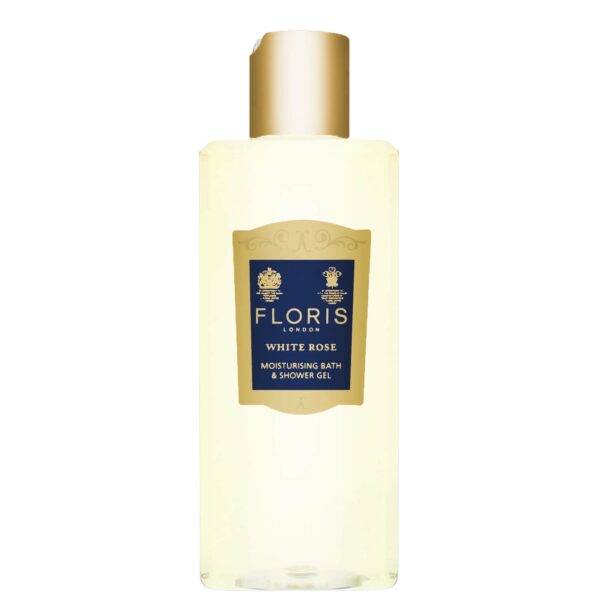 Floris London White Rose Moisturising Bath & Shower Gel 250ml