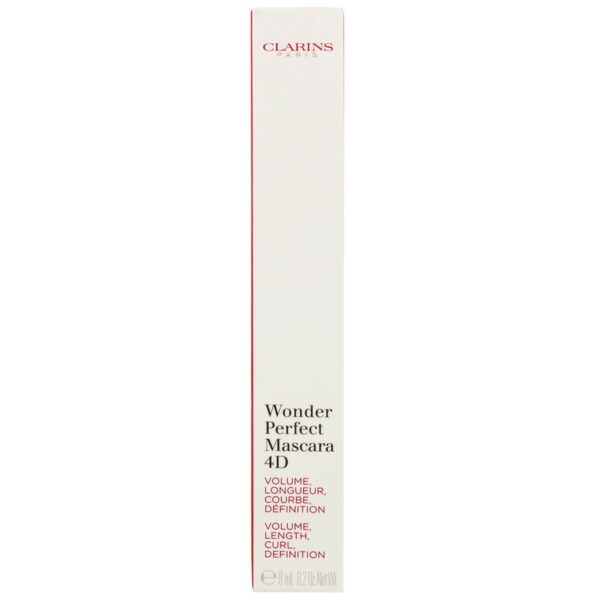 Clarins Wonder Perfect Mascara 4D 01 Black 8ml / 0.2 oz. — изображение 2