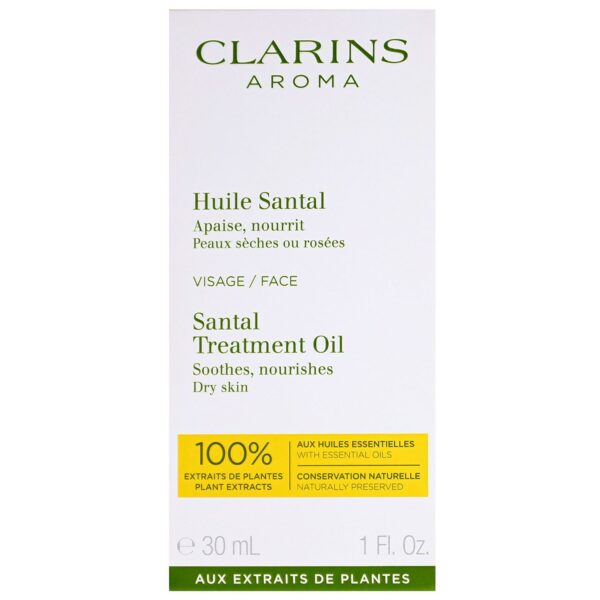 Clarins Face Treatment Oil Santal Dry Skin 30ml / 1. fl.oz. — изображение 2