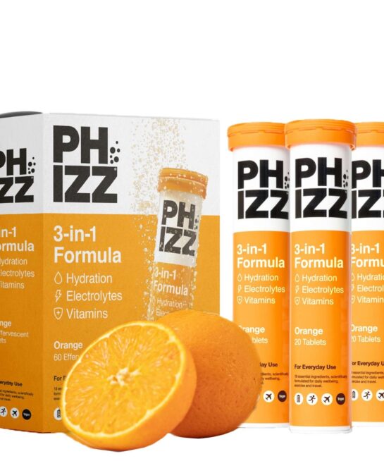 Phizz Orange Wellness Effervescent Multipack 60 tablets