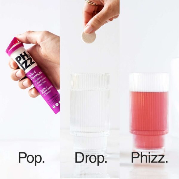 Phizz Apple and Blackcurrant Wellness Effervescent Multipack 60 tablets — изображение 7