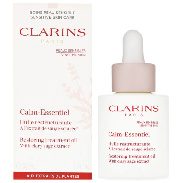 Clarins Calm-Essentiel Restoring Treatment Oil 30ml — изображение 3