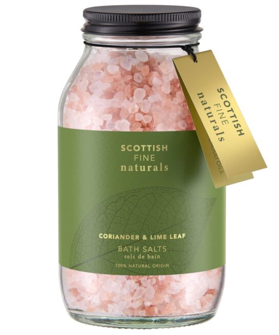 The Scottish Fine Soaps Company Coriander & Lime Leaf Bath Salts 500g