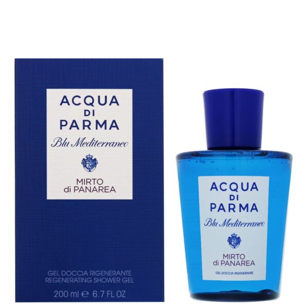 Acqua Di Parma Blu Mediterraneo - Mirto Di Panarea Regenerating Shower Gel 200ml — изображение 3
