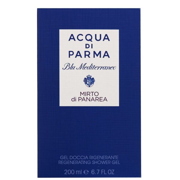 Acqua Di Parma Blu Mediterraneo - Mirto Di Panarea Regenerating Shower Gel 200ml — изображение 2