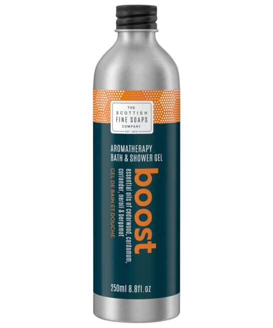 The Scottish Fine Soaps Company Well Being Aromatherapy Boost Bath & Shower Gel 250ml