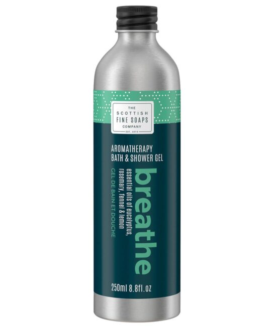 The Scottish Fine Soaps Company Well Being Aromatherapy Breathe Bath & Shower Gel 250ml