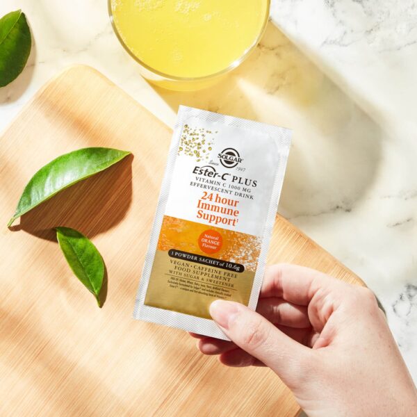 Solgar Energy Ester-C Plus Effervescent Powder Sachet x 21 — изображение 2