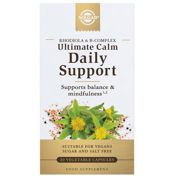 Solgar Botanical & Herb Ultimate Calm Daily Support Vegetable Capsules x 30 — изображение 2