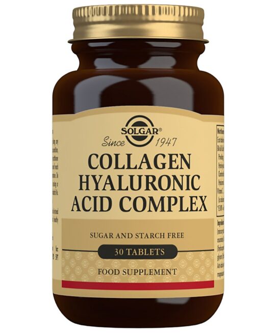 Solgar Specialty Collagen Hyaluronic Acid Complex Tablets x 30