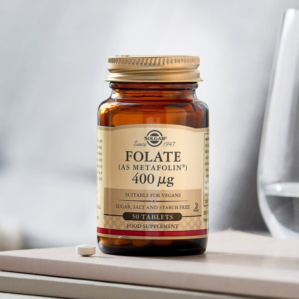 Solgar Vitamins Folate (as Metafolin®) 400µg Tablets x 50 — изображение 5