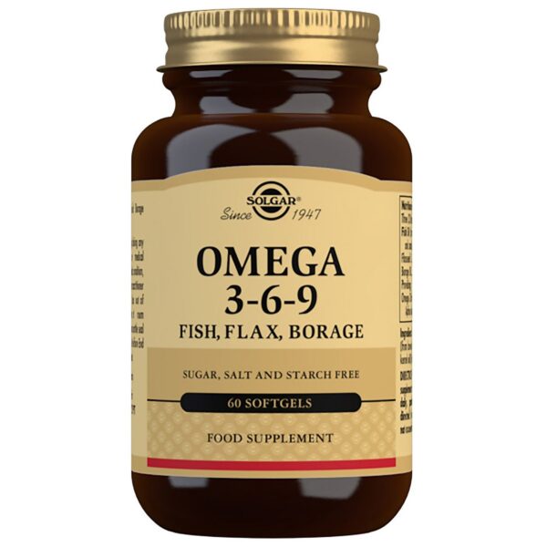 Solgar Omegas & Fatty Acids Omega 3-6-9 Softgels x 60