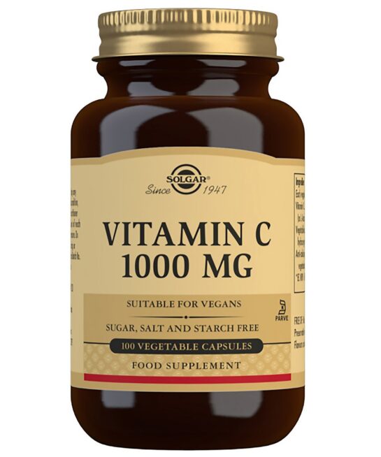 Solgar Vitamins Vitamin C 1000mg Vegetable Capsules x 100