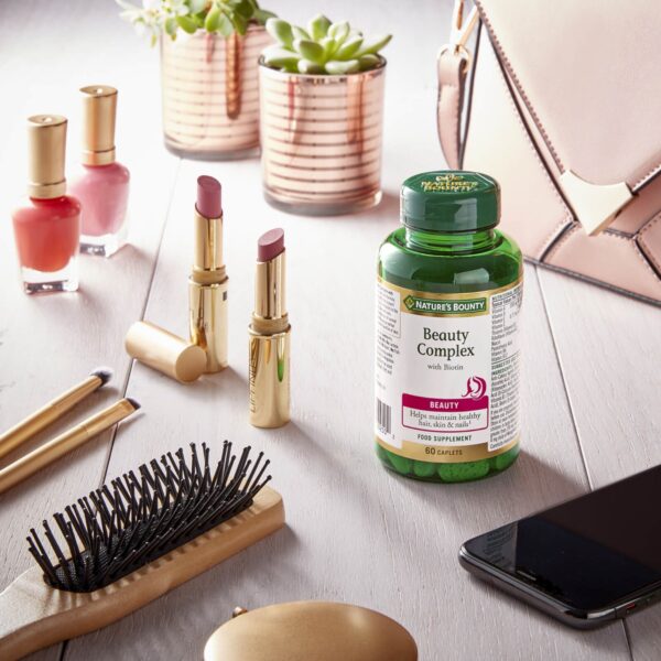 Nature's Bounty Beauty Beauty Complex with Biotin Caplets x 60 — изображение 4