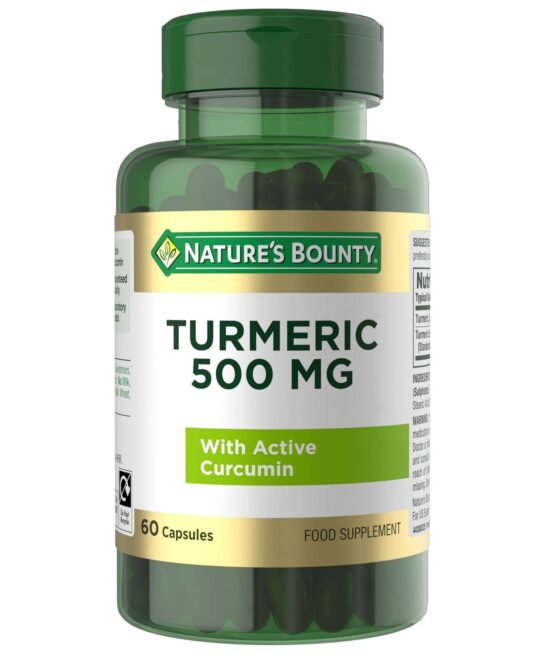 Nature's Bounty Specialty Supplements Turmeric 500mg Capsules x 60
