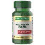 Nature's Bounty Minerals Magnesium 250 mg Coated Tablets x 100