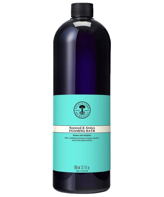 Neal's Yard Remedies Foams, Salts & Oils Seaweed & Arnica Foaming Bath 950ml